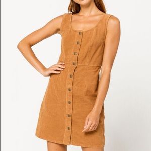 NWT Element Corduroy Tank Dress
